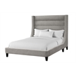 Parker Living Sleep Jacob Traditional Fabric Queen Bed in Luxe Light Gray