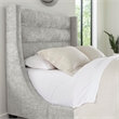 Parker Living Sleep Jacob Traditional Fabric Queen Bed in Luxe Light Gray