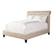 Parker Living Sleep Cameron Traditional Fabric King Bed in Downy Tan