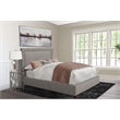 Parker Living Sleep Cody Traditional Fabric Queen Bed in Cork Taupe