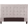 Parker Living Sleep Jody Traditional Fabric Queen Bed in Porcelain Taupe