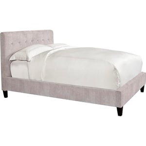 Parker Living Sleep Jody Traditional Fabric King Bed in Porcelain Taupe