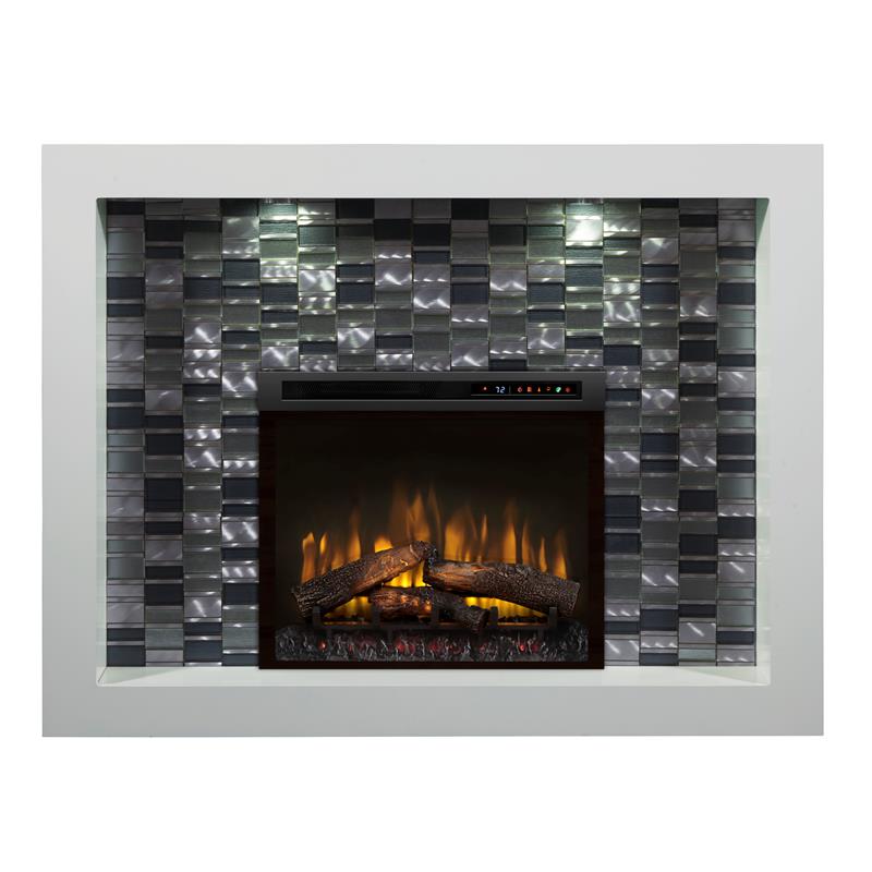 Dimplex Crystal Mantel Electric Fireplace With Logs Gds28l8 1944w