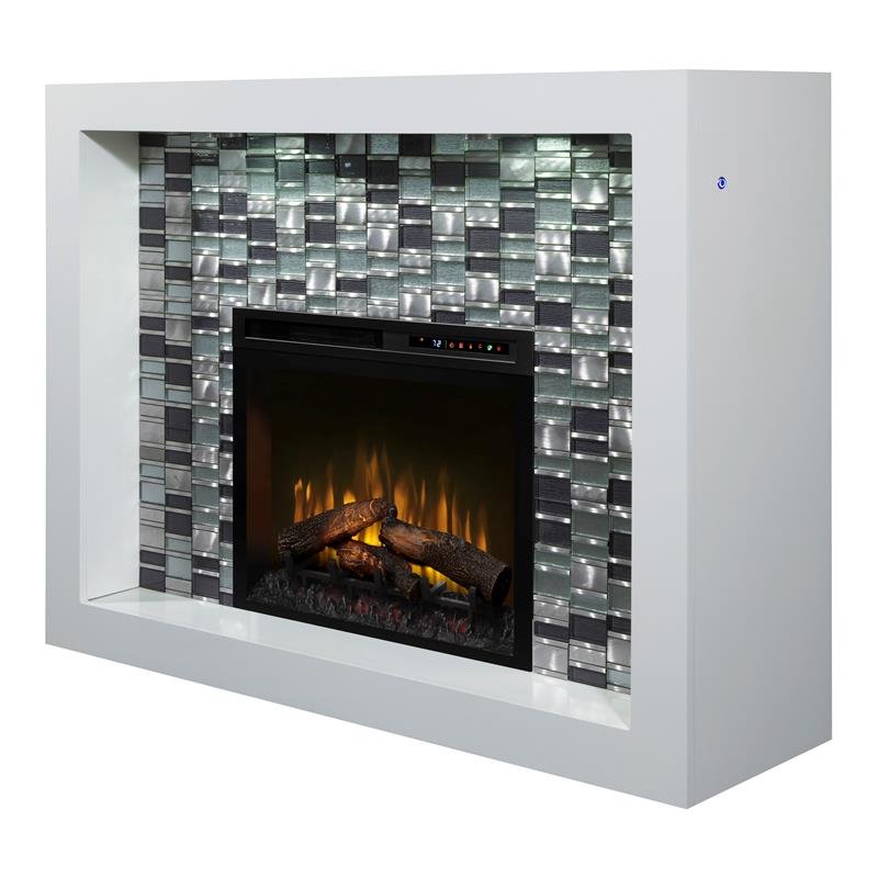 Dimplex Crystal Mantel Electric Fireplace With Logs Gds28l8 1944w