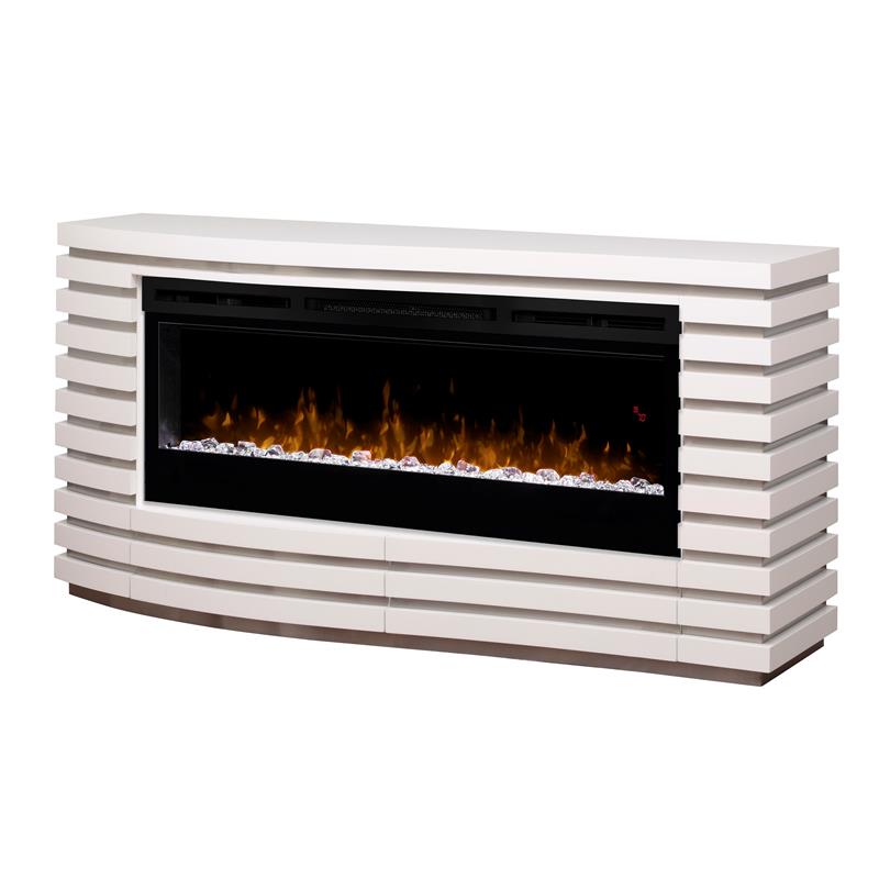 Dimplex Elliot Mantel Fireplace With Glass Ember Bed Gds50g5 1587w