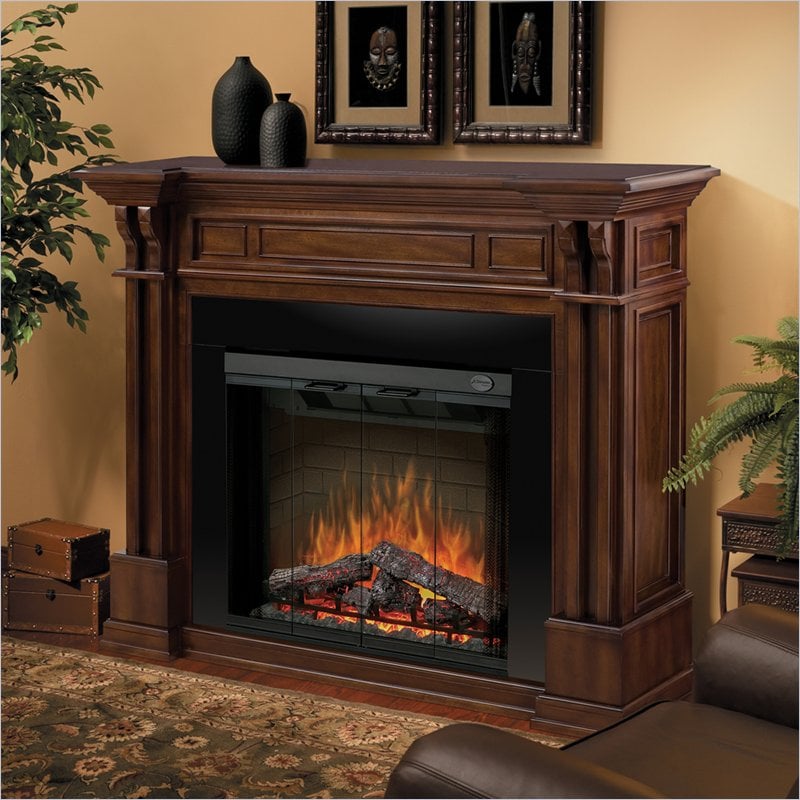 Walnut Electric Fireplace Products On Sale