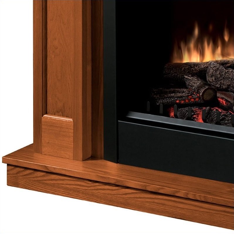 Dimplex Caprice Free Standing Electric Fireplace in Warm Oak - DFP4743O