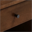 iNSPIRE Q 1-Drawer Modern Wood Nightstand w/ Lower Cubby in Tobacco