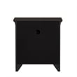 iNSPIRE Q 3-Drawer Traditional Wood Nightstand w/ Charging Station in Black