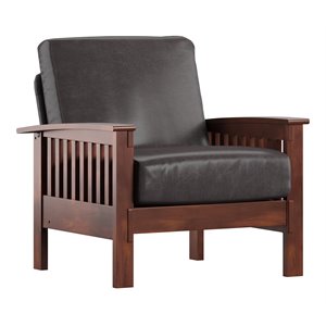 mission-style accent chair