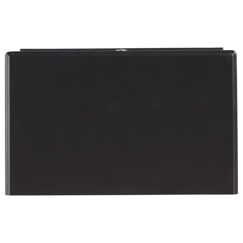 iNSPIRE Q 2-Drawer Traditional Wood Kid Nightstand with Turned Legs in Black