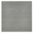 iNSPIRE Q Cornice Storage Transitional Metal & Wood Accent Table in Gray