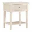 iNSPIRE Q 1-Drawer Traditional Wood Nightstand with Bottom Shelf in Beige