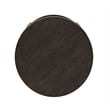 iNSPIRE Q End Table Coffee Accent Table Round in Metal - Espresso
