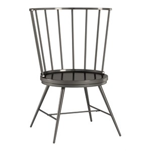 iNSPIRE Q 17&quot High Back Windsor Wood Dining Chair in Black (Set of 2)