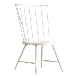 iNSPIRE Q 17&quot High Back Windsor Wood Dining Chair in White (Set of 2)