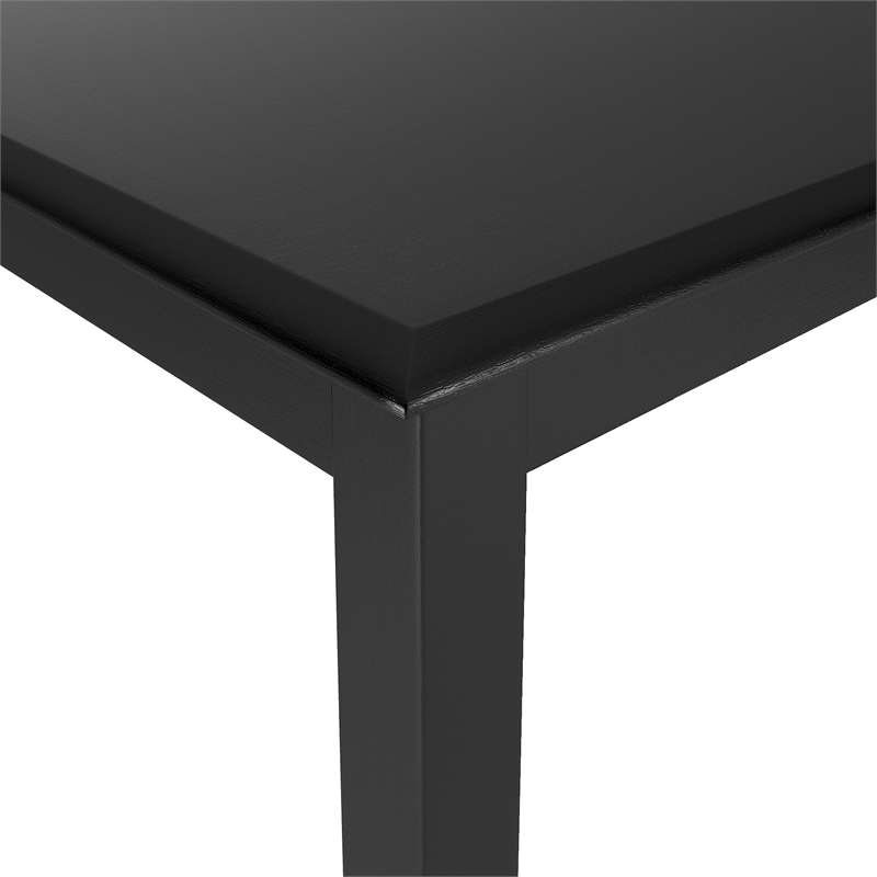 iNSPIRE Q Classic 48-inch Rectangular Wood Dining Table in Black