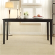 Wood Black Dining Table - Rectangular 60-inch by iNSPIRE Q Classic