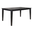 Wood Black Dining Table - Rectangular 60-inch by iNSPIRE Q Classic