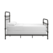 iNSPIRE Q Full Size Farmhouse Casted Knot Metal Bed in Dark Bronze