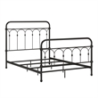 iNSPIRE Q Full Size Farmhouse Casted Knot Metal Bed in Dark Bronze