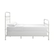 iNSPIRE Q Full Size Farmhouse Casted Knot Metal Bed in Antique White