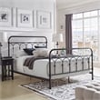 iNSPIRE Q Queen Size Farmhouse Casted Knot Metal Bed in Bronze