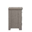 iNSPIRE Q 1-Drawer Wood Cupboard Nightstand with Charging Station in White
