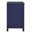 iNSPIRE Q 2-Drawer Solid Wood and Engineered Wood Nightstand in Twilight Blue