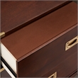 iNSPIRE Q 3-Drawer Solid Wood and Engineered Wood Accent Nightstand in Brown