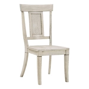 iNSPIRE Q Panel Back Wood Dining Chairs (Set of 2) in Antique White