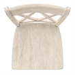 iNSPIRE Q Double X-Back Wood Counter Height Chairs (Set of 2) in Antique White