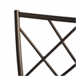 iNSPIRE Q Bronze Metal Quarter X-Back Swivel Adjustable Stools (Set of 3)