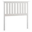 iNSPIRE Q Hammersly White Mission Slat Wood Headboard - Twin