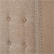 iNSPIRE Q Melina Wood Linen Wingback Headboard - King - Beige