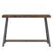 iNSPIRE Q Westyn Rustic Wood Metal Sofa Table with Shelf - Brown
