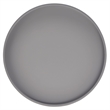 iNSPIRE Q Paint-Dipped Metal Legs Wood Round Tray-Top End Table  - Frost Gray