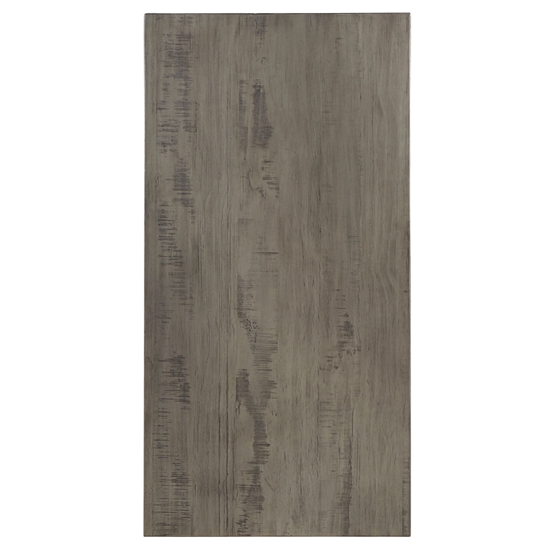 iNSPIRE Q Traditional Engineered Wood Coffee Table with Lower Shelf in Gray