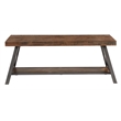iNSPIRE Q Traditional Engineered Wood Coffee Table with Lower Shelf in Brown