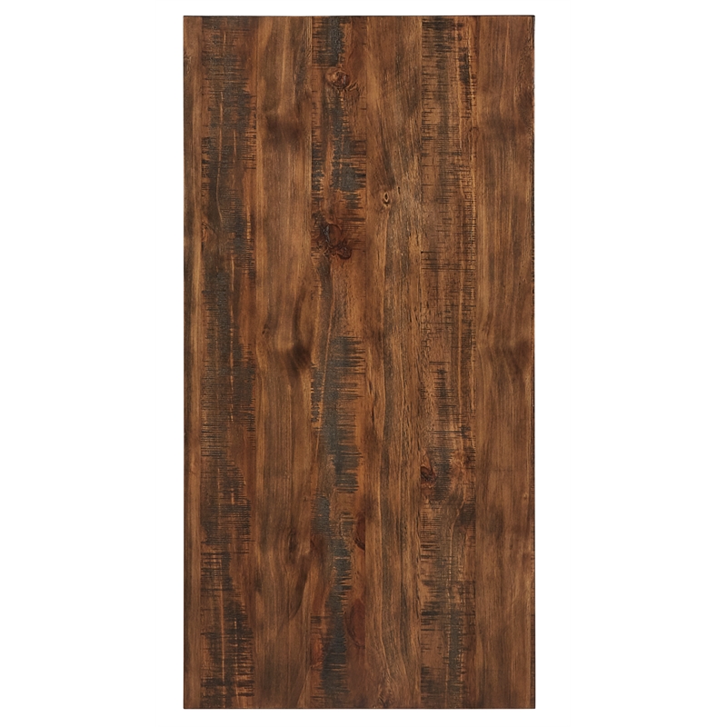 iNSPIRE Q Traditional Engineered Wood Coffee Table with Lower Shelf in Brown