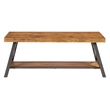 iNSPIRE Q Traditional Engineered Wood Coffee Table with Lower Shelf in Oak
