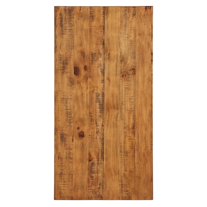 iNSPIRE Q Traditional Engineered Wood Coffee Table with Lower Shelf in Oak