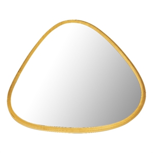 a&e bath and shower oromocto modern metal decorative accent mirror in gold