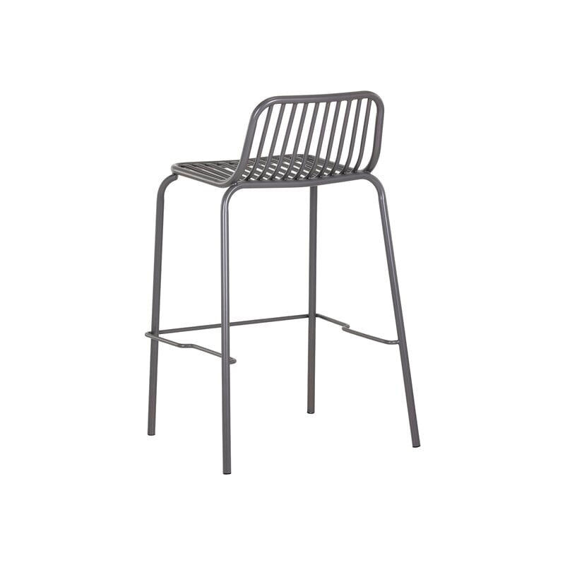 Brant House - Cypress Outdoor Barstool - Dark Gray (Set of 2)
