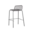 Brant House - Cypress Outdoor Barstool - Dark Gray (Set of 2)