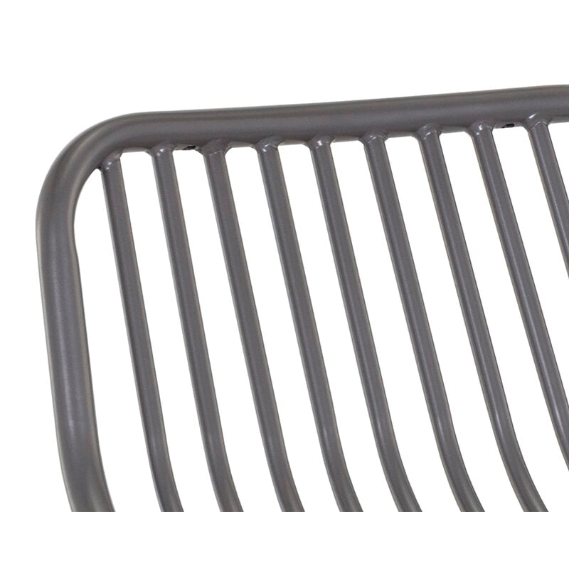Brant House - Cypress Outdoor Barstool - Dark Gray (Set of 2)