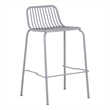 Brant House - Cypress Outdoor Counter Stool - Silver (Set of 2)