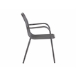 Brant House - Cypress Outdoor Dining Chair - Dark Gray (Set of 2)