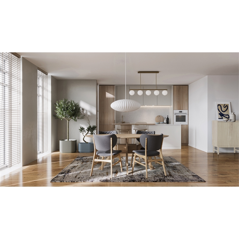 Wesson Wooden Wine Cabinet - Natural
