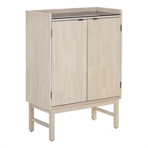 Wesson Wooden Wine Cabinet - Natural